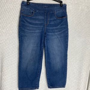 R Jeans denim Capri pants